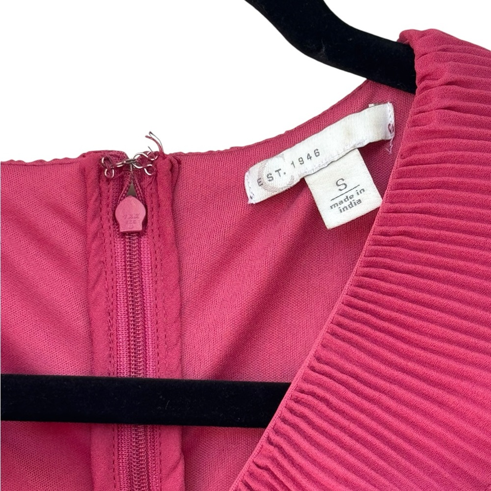 Cato Raspberry Colored Dressy Romper size Small - Picture 5 of 9